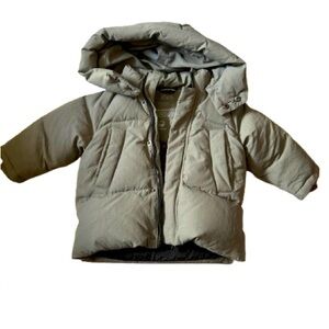 Zara Puffer waterproof coat size 9-12 months only $40
